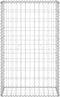 vidaXL - Schanskorfmuur - met - deksels - 100x60x100 - cm - gegalvaniseerd - staal
