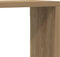 vidaXL - Wandplanken - 4 - stuks - Artisan - Eiken - 80x15x26 - cm - Gelaagd - Hout