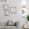 Happy Goods® Wandrek Industrieel - Set van 3 - Hoogwaardige wandplank - Zwart (set van 3)