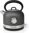 Nedis KAWK310EGY - Waterkoker - 1,7L met temperatuurindicator - Grijs