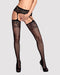 Obsessive - S500 Garter Kousen Zwart S/M/L