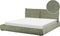 VINAY - Tweepersoonsbed - Groen - 180 x 200 cm - Corduroy