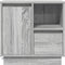 vidaXL - Nachtkastjes - met - LED - - - Set - van - 2 - - - Grijs - Sonoma - - - 50x34,5x50 - cm