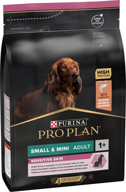 Pro Plan Small&Mini Adult Sensitive Skin - Honden Droogvoer - Zalm - 3 kg