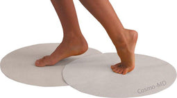 Wegwerp matten - 50 Stuks - Vloerkleed - Wit - 35cm - Vloermatten