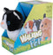 Take Me Home Interactieve Looppoes Zwart Wit, 15,5cm