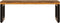 vidaXL - Salontafel - 100x50x35 - cm - massief - gerecycled - hout - en - staal