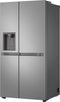 LG GSLC40PYPE - Amerikaanse koelkast - 635 liter - Ice & Water dispenser - Prime Silver