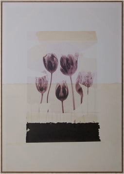 Schilderij Tulp 100 x 4 x 140 cm