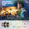 WINTORY M1 - Gaming headset - RGB licht met stereo microfoon - Camouflage Zwart
