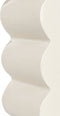 Zuiver Curves Vaas L - Aluminium - Waterbestendig - Shiny Beige