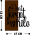 Wallity Smile - Wanddecoratie - Multikleur