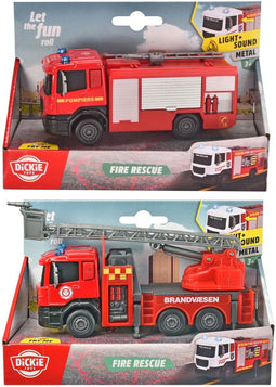 Dickie Brandweerwagen Metaal