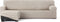 Hoes voor chaise longue met korte armleuning links Eysa JAZ Beige 120 x 120 x 360 cm