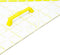 Aristo tekendriehoek - lengte 80 cm - onbuigzaam - transparant - voor schoolbord - AR-1650W