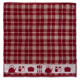 DDDDD Keukendoek Kitchen Rood set van 6