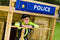 Speelhuisje Leon (SwingKing) | Luxe houten kinderhuisje (4-1) voor Buiten in de Tuin | Ziekenhuis, Politie, Brandweer en Tankstation | Voor Kinderen vanaf 3 Jaar | FSC Hout