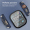 imoshion Screenprotector - Geschikt voor Apple Watch Ultra / Ultra 2 - 49mm - Full Cover Hard Case / Beschermend Hoesje - Donkerblauw