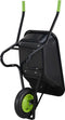 Kruiwagen 100 Liter - Luchtbanden - Max. 210 KG - Zwart - Incl. Handschoenen