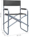vidaXL Regisseursstoelen - Staal - Grijs - 48 x 57 x 79 cm