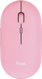 Trust Puck - Draadloze muis - Oplaadbaar - Roze