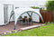Coleman Event Shelter L - Partytent 3.65 x 3.65 m - 100% waterdicht - UVGuard SPF 50 - Groen/grijs