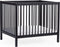 Childhome Park PA97 - Box met wieltjes - Verstelbare bodem - Zwart - 98 x 78 x 82 cm