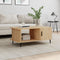 vidaXL - Salontafel - 90x50x40 - cm - bewerkt - hout - sonoma - eikenkleurig
