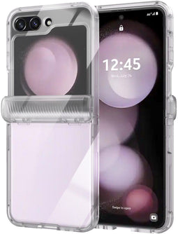 Accezz Xtreme Impact Backcover - Samsung Galaxy Z Flip 5 - Militaire bescherming - Transparant