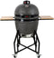 Grill Guru Kamado Original Large - Houtskoolbarbecue - Compleet met accessoires - Grijs