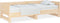 vidaXL - Slaapbank - uitschuifbaar - massief - grenenhout - 2x(90x190) - cm