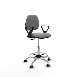 Piqueras y Crespo BFN05RP - Bureaustoel - Hoogteverstelbaar - Grijs