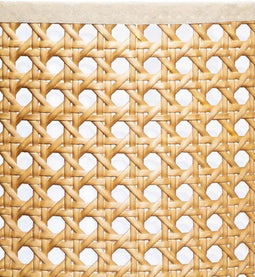 Amel cannage lamp - H. 52 cm