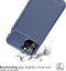 iMoshion Hoesje Geschikt voor iPhone 11 Pro Hoesje Siliconen - iMoshion Carbon Softcase Backcover - Blauw