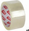 Plakband Apli 48 mm x 66 m Transparant (6 Stuks)