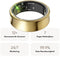 Focus® S2 - Smart Ring - AI Coach - Hartslag - Slaap Monitor - Mat Goud - Maat 12 - IP68 Waterdicht