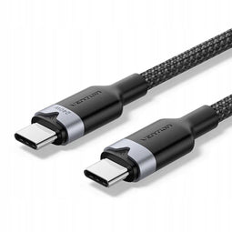 Vention USB-C naar USB-C Kabel - 240W PD 5A - 2m Zwart
