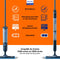 Philips OneUp 5000 series - Steel - Draadloos - OneUp technologie