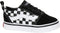 Vans TD Ward Slip-On - Lage sneakers - Elastische vetersluiting - (CHECKERED) BLACK/TRUE WH - Maat 21