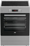 BEKO FSM89302GXS - Multifunctioneel fornuis - 8 kookfuncties 4 inductiezones - 72 liter oven capaciteit