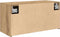 vidaXL - Badkamerwandkast - 60x25x30 - cm - bewerkt - hout - artisanaal - eikenkleur