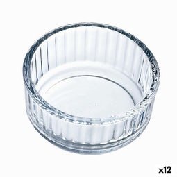 Vlaaimal Pyrex Classic Vidrio Transparant Glas 10 x 10 x 5 cm Cirkelvormig (12 Stuks)