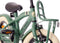 AMIGO 2Cool Jongensfiets 14 Inch - Kinderfiets voor 3 tot 5 Jaar - 95-110 cm - Groen - met Zijwieltjes
