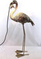 Tafellamp Gouden Flamingo - zonder Kap - H 75 cm