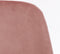 Mica Decorations Corby - Eetkamerstoel - Gerecycled polyester - Donkerroze