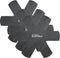 Eurolux Pannenbeschermer Set - Ø 38 cm - Hittebestendig - 3 Stuks - Antraciet