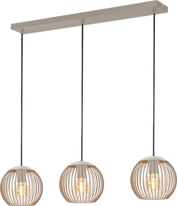 EGLO Lindero - Hanglamp - E27 - 90 cm - Zandkleur/Beige