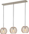 EGLO Lindero - Hanglamp - E27 - 90 cm - Zandkleur/Beige