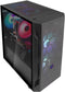 Silverstone FARA H1M - Micro Tower PC - Tempered Glass - Zwart