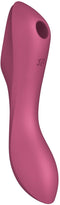 Satisfyer, drukgolfvibrator, Curvy Trinity 3, 17,5 cm, 3 motoren, veelzijdig, drukgolven en trillingen